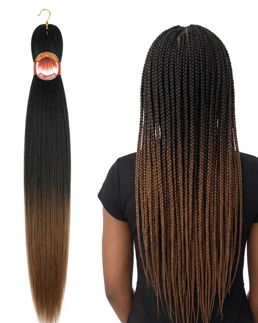 X-Pression Pre-Stretched Ultra Braid 52” – T1B/30(3X Pack)