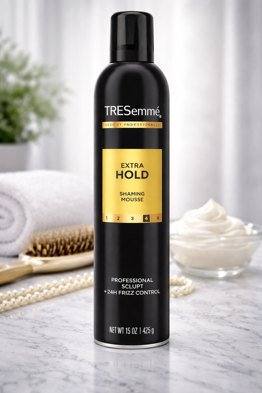 TRESemmé Extra Hold Shaping Mousse – Professional 24HR Frizz Control