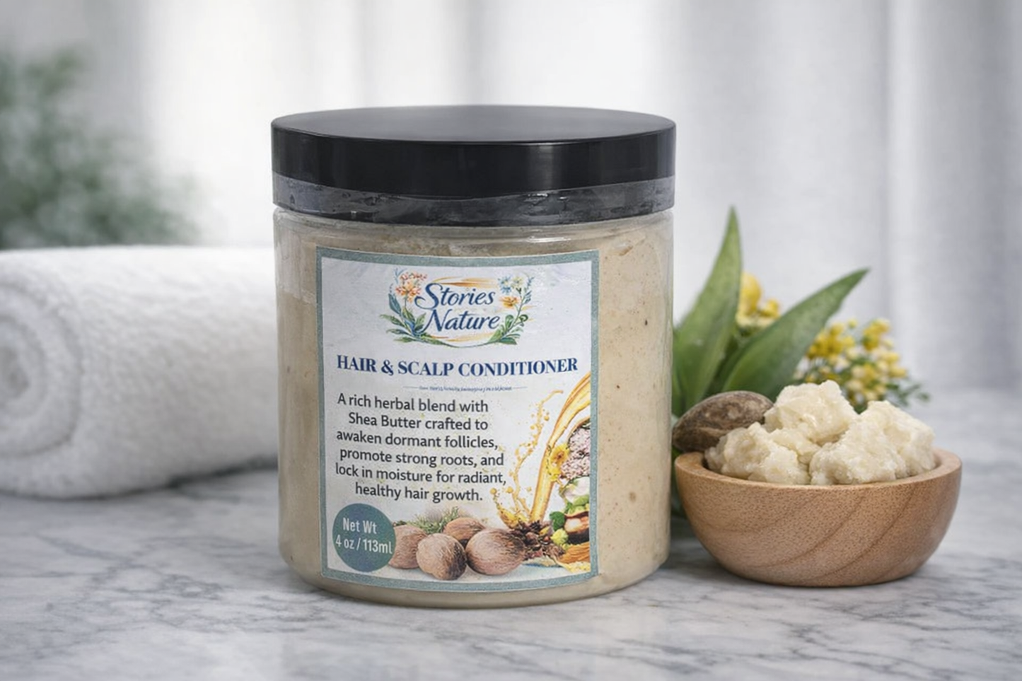 Final Touch Hair & Scalp Conditioner with Shea Butter