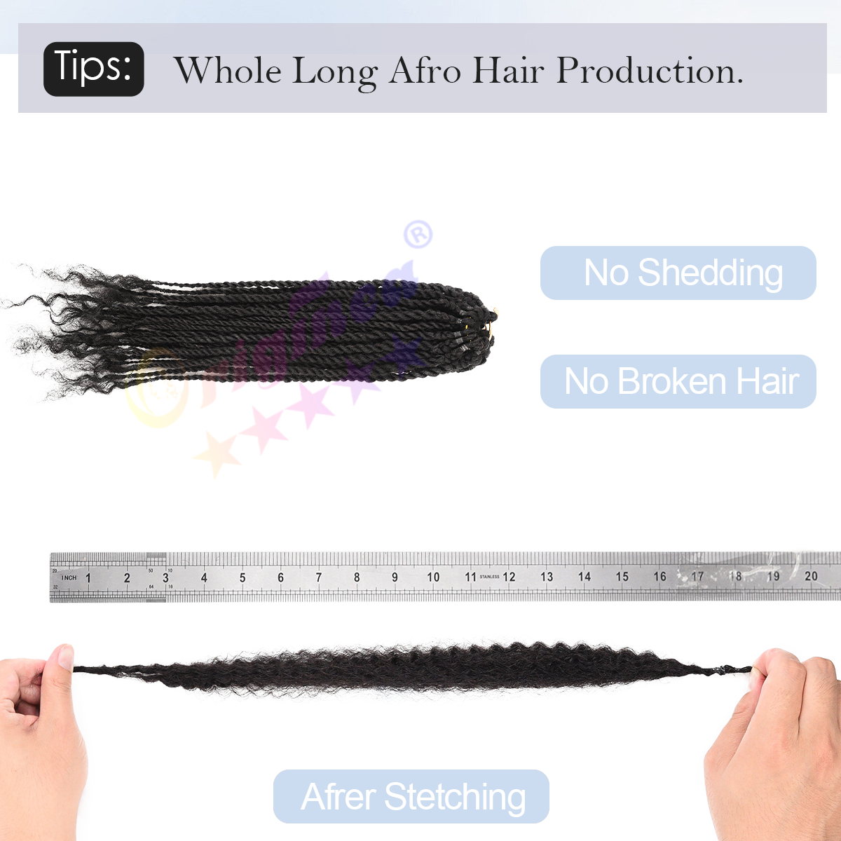 Vietnamese Remy Hair Pre-Looped Mini Twist Extensions 16 Inches Natural Black Crochet Twist Hair Machine Double Weft Human Hair – 10 Strands Per Pack