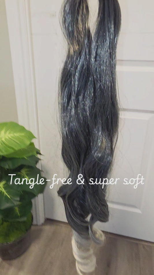8 Packs 24 Inches Spiral French Curl Braiding Hair – Curly Tips | Tangle-Free