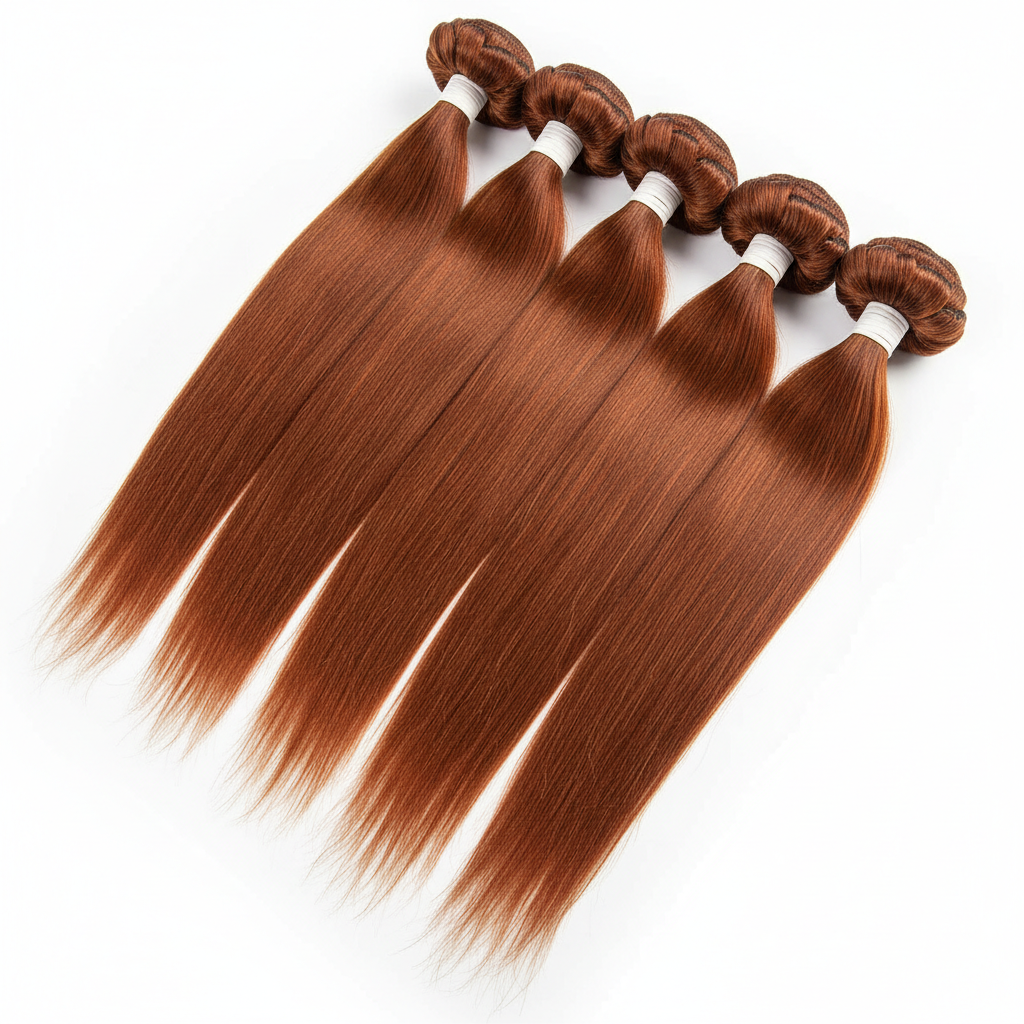 Premium Pre-Stretched Braiding Hair – 65" Color 30 Warm Brown – 10 Bundles